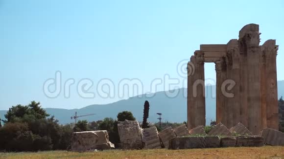 古希腊宙斯神庙视频的预览图