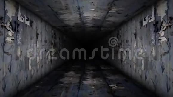 金属走廊循环视频视频的预览图