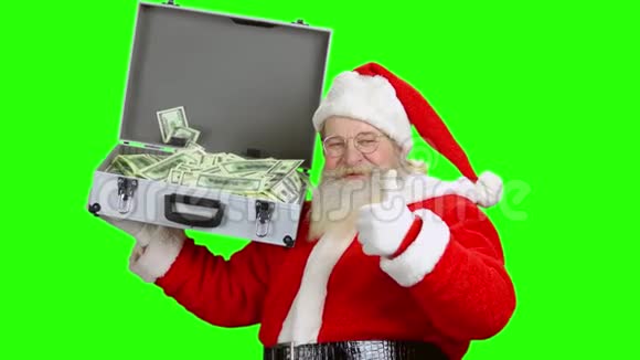 圣诞老人手里拿着钱箱色鬼视频的预览图