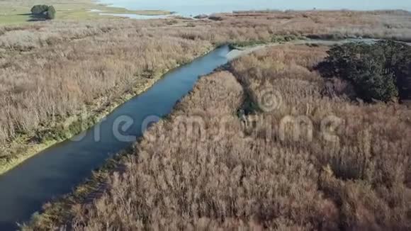 空中镜头威拉拉帕湖新西兰视频的预览图