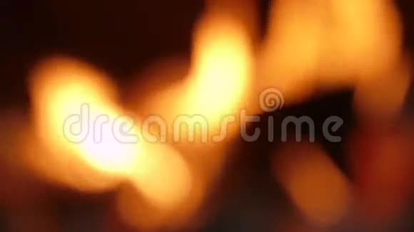 模糊的火焰图像视频的预览图