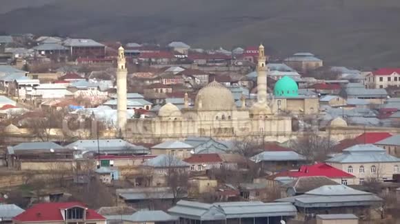 中世纪朱玛清真寺在现代沙马基1月日阿塞拜疆视频的预览图