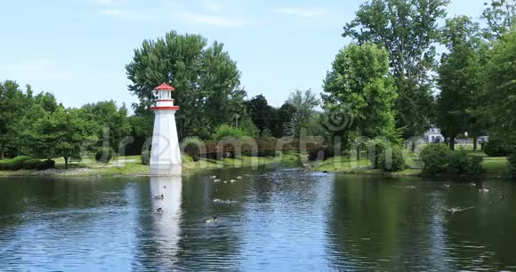 加拿大西姆科的惠灵顿公园场景视频的预览图