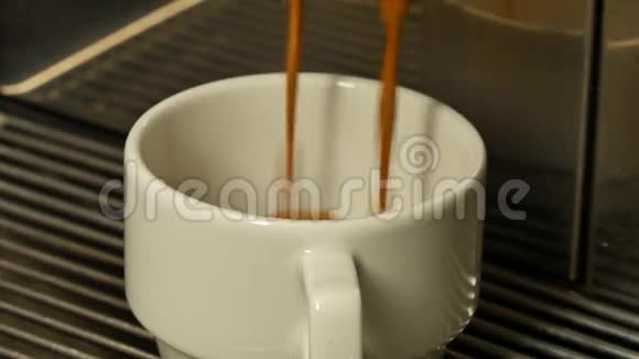 咖啡机煮咖啡视频的预览图