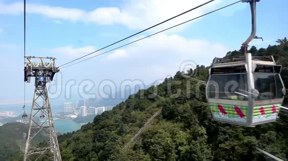 香港昂坪360缆车视频的预览图