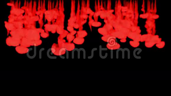 红色背景在瓦特尔系列三维渲染体素图形在黑色背景上见其他版本版本1视频的预览图