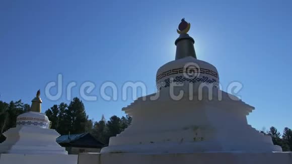 佛教蒙古布里亚特寺视频的预览图