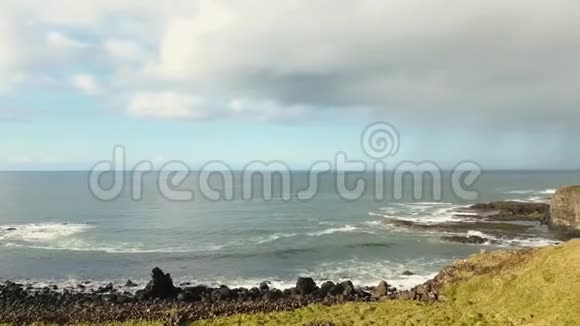 大西洋沿岸的Stewart港岩石视频的预览图