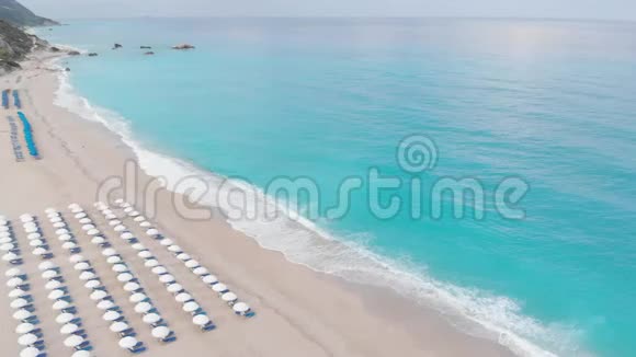 神奇的凯瑟琳玛海滩莱夫卡达岛希腊视频的预览图