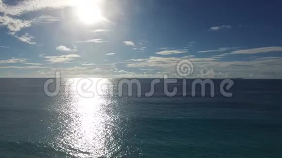 波浪海滩塞希尔斯岛3视频的预览图
