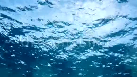 碧水在红海里荡漾背景高清高清视频的预览图