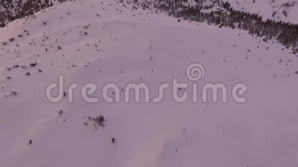 雪山景观山林视频的预览图