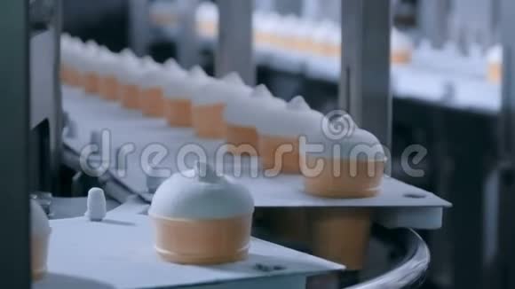 现代食品乳制品冰淇淋自动生产线视频的预览图