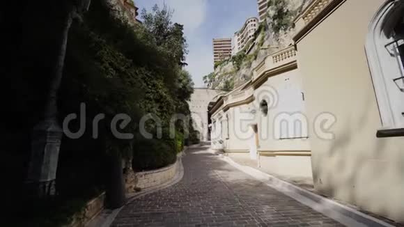 摩纳哥大教堂蒙特卡洛夏季城市视频的预览图