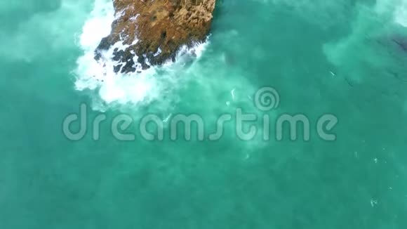一个美妙的海洋之地葡萄牙的博卡多地狱视频的预览图