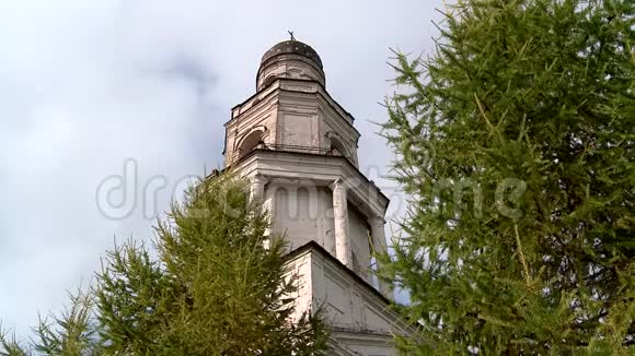 俄罗斯东正教教堂穹顶视频的预览图