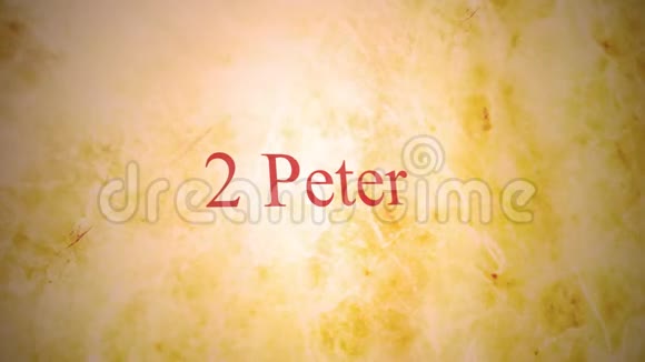 圣经系列新约的书籍彼得2视频的预览图