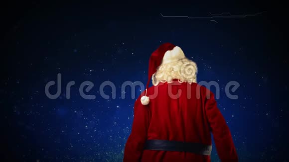 圣诞老人为大夜做准备视频的预览图