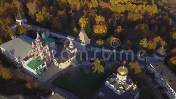 茨韦尼戈罗德莫斯科地区俄罗斯空中录像视频的预览图