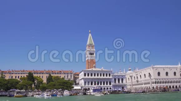 河游威尼斯观赏圣马可坎帕尼莱和罗西利卡观光之旅视频的预览图