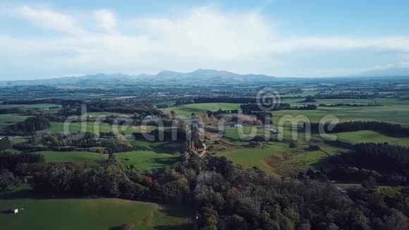 空中美丽的新西兰马丁伯勒剪辑收集旅游B卷集视频的预览图