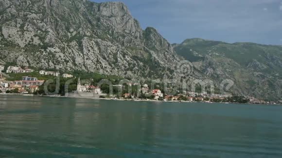 多布罗塔市Kotor湾视频的预览图