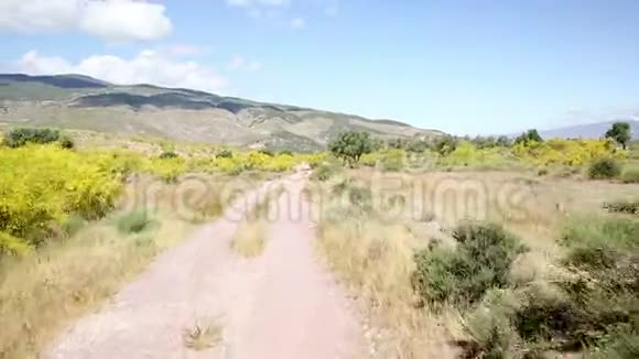 阿尔博洛杜伊旁边夏日的山路视频的预览图