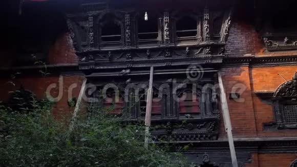 KumariGhar尼泊尔加德满都Durbar广场活女神宫视频的预览图