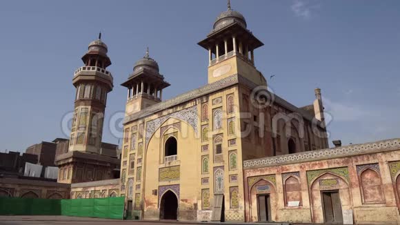拉合尔瓦齐尔汗清真寺视频的预览图