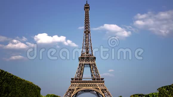 埃菲尔铁塔法国巴黎的象征视频的预览图