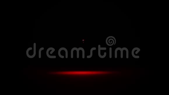 红光点的水滴犯罪现场的液体滴血液视频的预览图