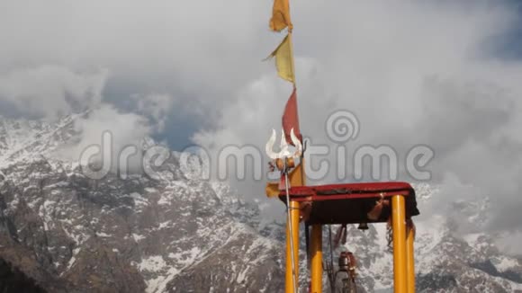 印度教山顶圣所视频的预览图