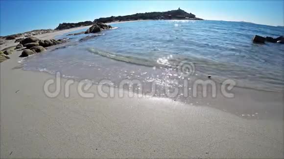 彭塔莫伦提斯海滩的水视频的预览图