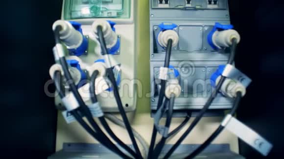 高压工业插座插头插座数据中心的电气设备视频的预览图