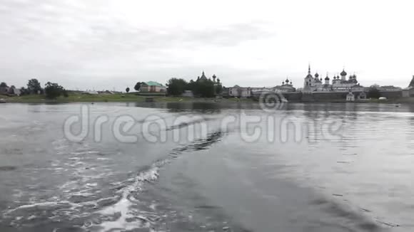 船从索洛维基岛出海视频的预览图