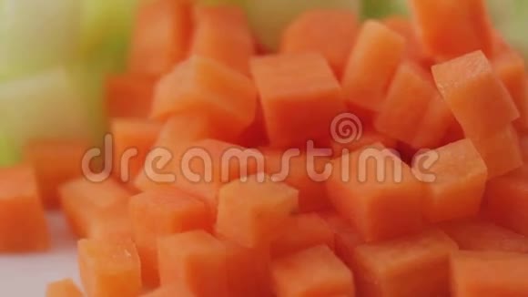 胡萝卜和芹菜视频的预览图