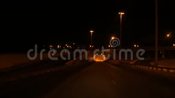 夜间隧道道路视频的预览图
