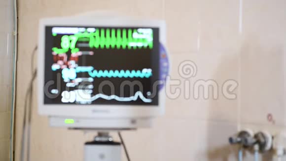 具有现代化设备的医学诊断实验室模糊视频视频的预览图