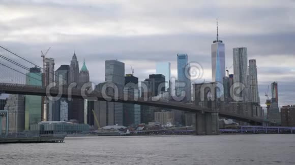 纽约令人叹为观止的曼哈顿天际线视频的预览图