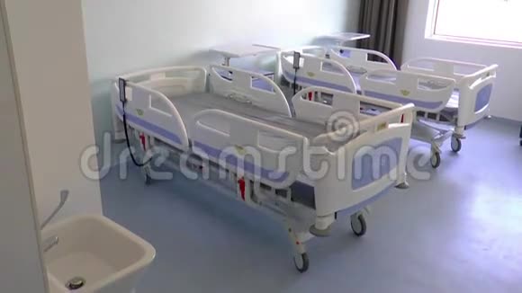 私立医院病房的病床视频的预览图