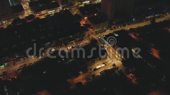 无人机在马来西亚上空盘旋吉隆坡视频的预览图