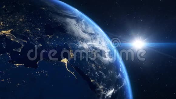 地球上的日出视频的预览图