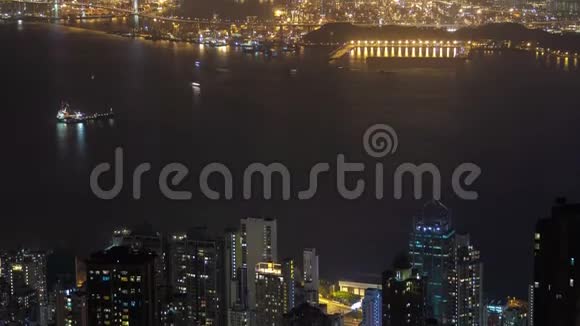 香港水道时间推移视频的预览图