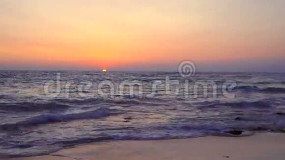 斯里兰卡海上日落视频的预览图