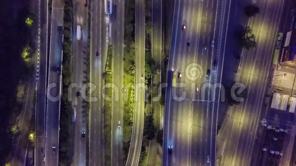 从无人驾驶飞机观看香港高速公路视频的预览图