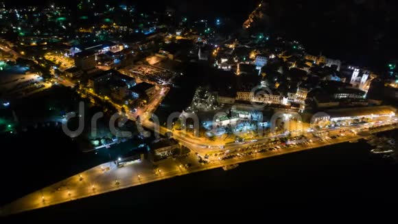 黑山Kotor夜景视频的预览图