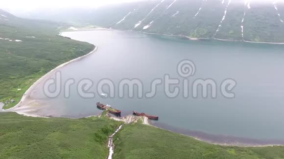 俄罗斯堪察加半岛Russkaya湾美景视频的预览图