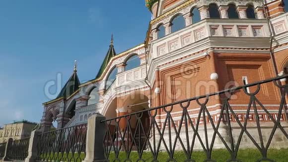 莫斯科圣巴西尔大教堂视频的预览图