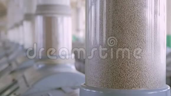 面粉和谷物的制造小麦碾磨生产小麦粉工厂的小麦粉碾磨设备视频的预览图