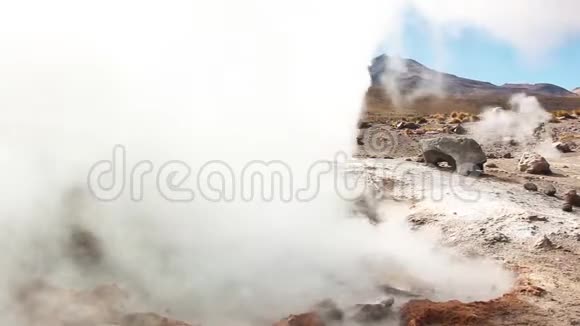 ElTatioGeyserField阿塔卡马沙漠智利视频的预览图